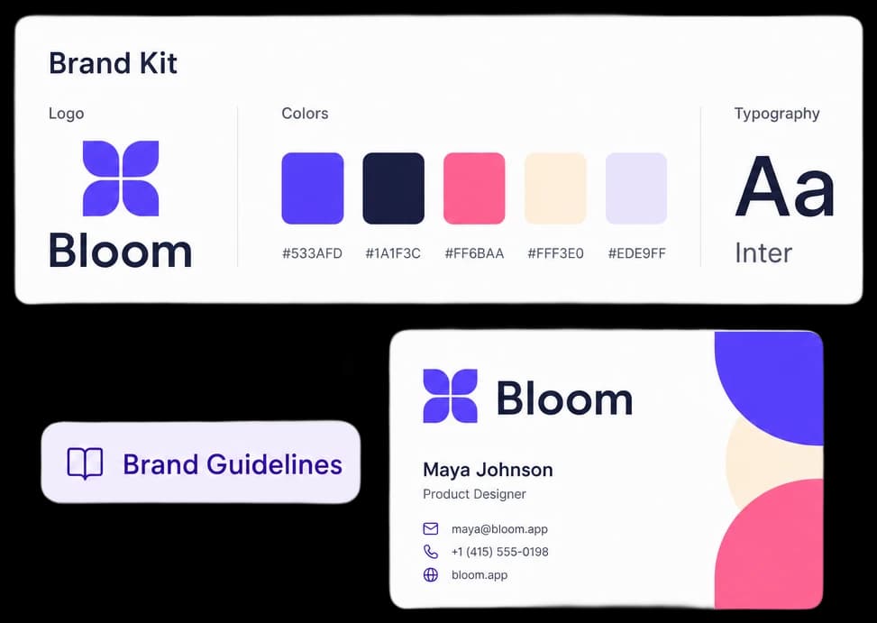 Med spa brand identity samples